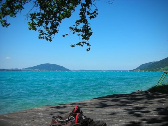 Badn am Attersee, beim Födinger und - 