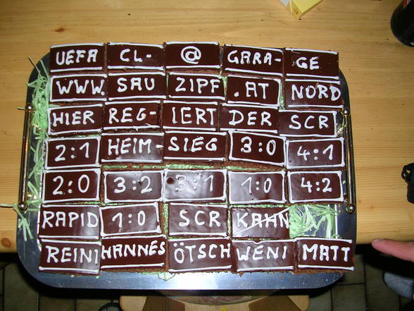 Fussball, Garagenpartys - 