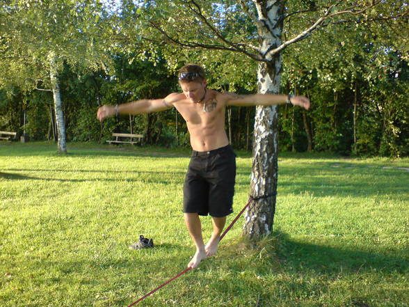 Slacklining: DER Trend; DAS Training!! - 