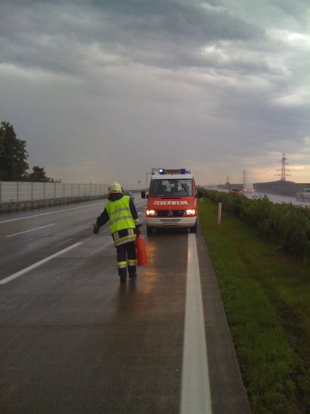 Einsatz auf der A1 - 