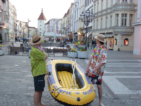 Wildwasserschlauchbootfahren - 