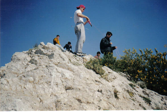 back years with my family athens-greece - 