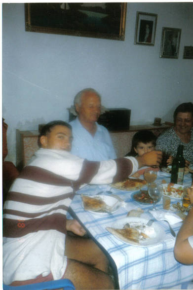 back years with my family athens-greece - 