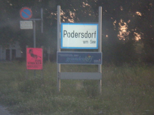 Etti und Ich in Podersdorf.... - 