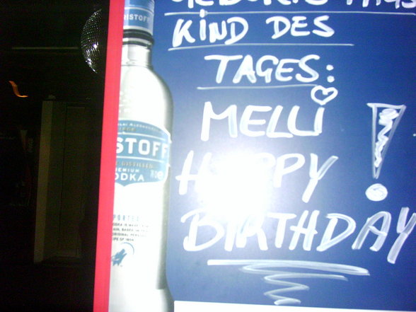 meli geburtstag - 