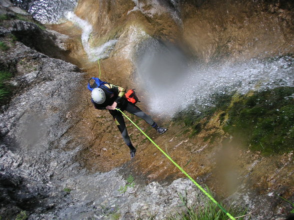 Canyoning Schleierfall (Juni 2007) - 