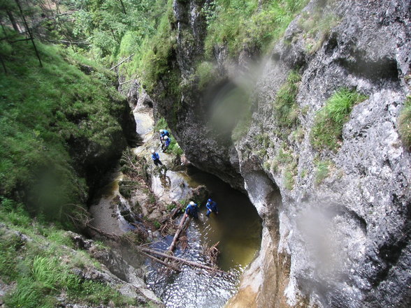 Canyoning Schleierfall (Juni 2007) - 