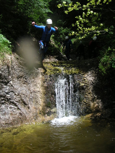 Canyoning Schleierfall (Juni 2007) - 