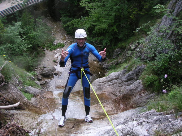 Canyoning Schleierfall (Juni 2007) - 