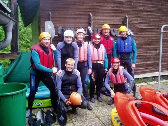 Rafting mit de Orbeitskollegn - 