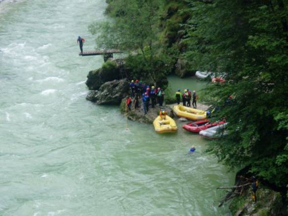 Rafting mit de Orbeitskollegn - 