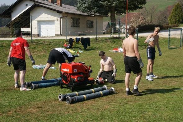 Trainingslager in Pustriz - 