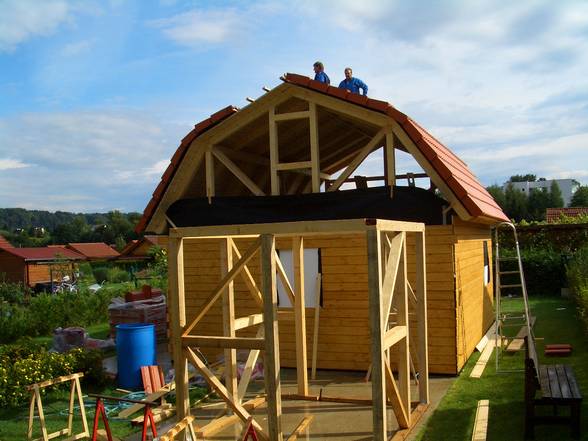 Der Bau meiner Gartenhütte!!! Juhu - 