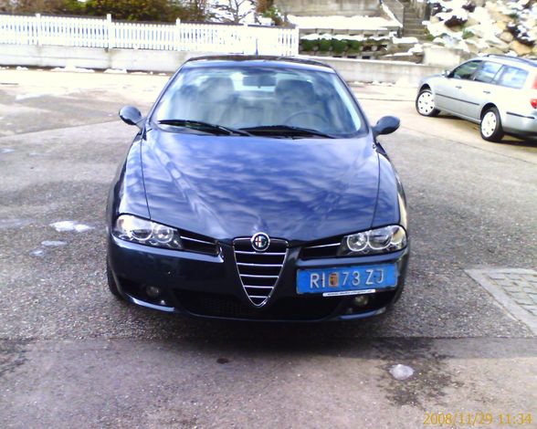 Mein  ALFA 156, nur fliegen ist schöner - 