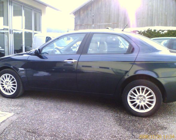 Mein  ALFA 156, nur fliegen ist schöner - 