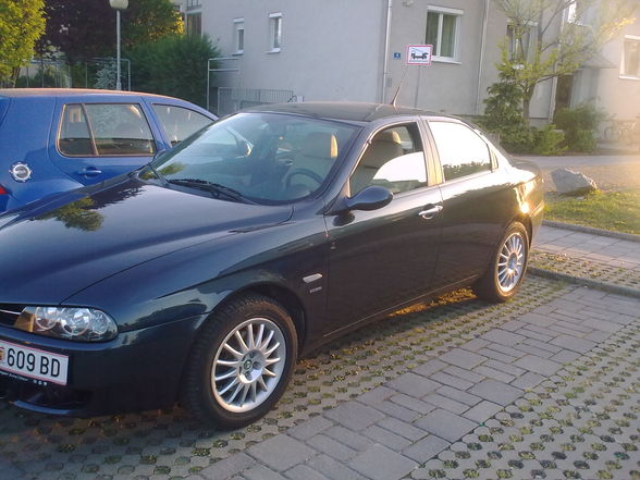 Mein  ALFA 156, nur fliegen ist schöner - 