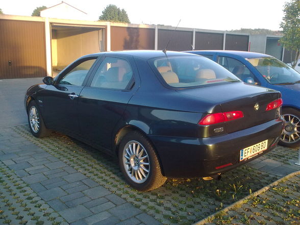 Mein  ALFA 156, nur fliegen ist schöner - 