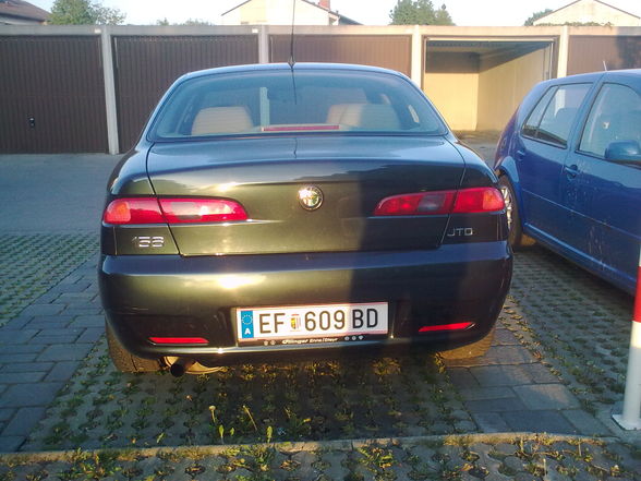 Mein  ALFA 156, nur fliegen ist schöner - 