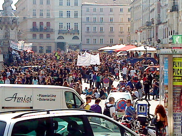 Streik in Linz - 