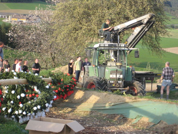 Maibaumsetzen Bauhütte 2010 - 