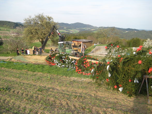 Maibaumsetzen Bauhütte 2010 - 