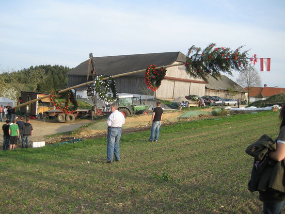 Maibaumsetzen Bauhütte 2010 - 