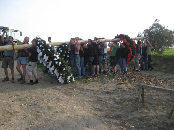 Maibaumsetzen Bauhütte 2010 - 