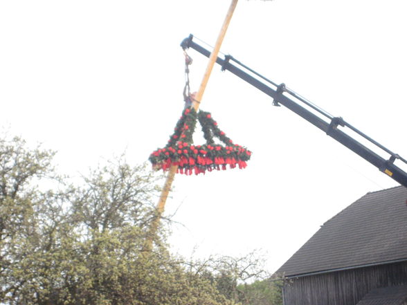 Maibaumsetzen Bauhütte 2010 - 