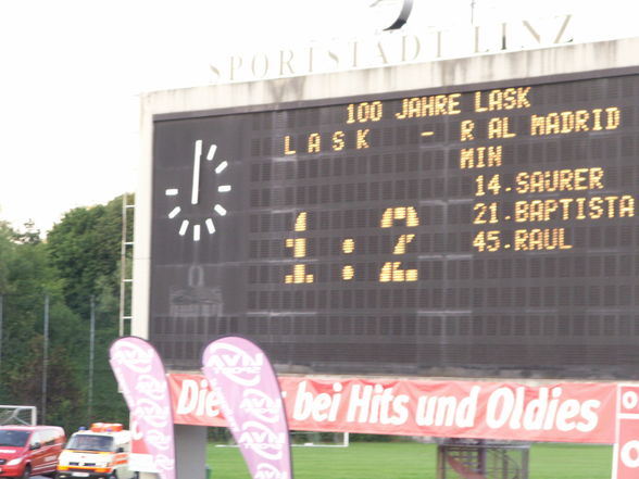 LASK - Real Madrid - 