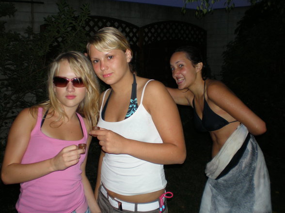 Poolparty bei mir 2007 - 