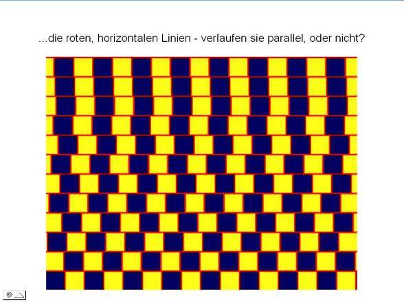 Optische Täuschungen - 