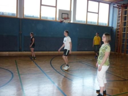 volleyballspielen in haag - 