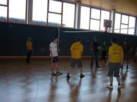 volleyballspielen in haag - 