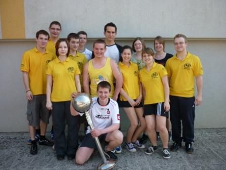 volleyballspielen in haag - 