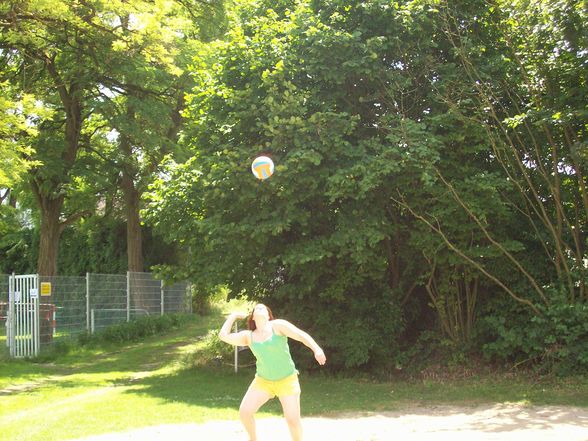 Volleyball spielen - 