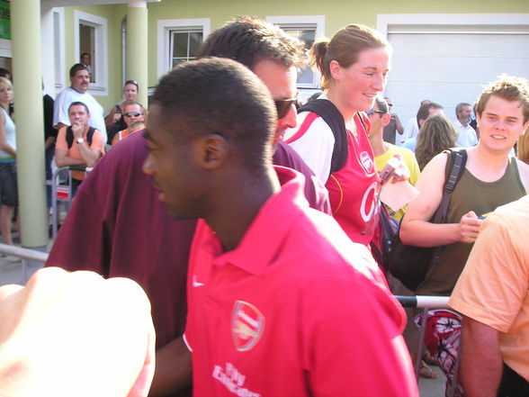 Arsenal in Austria - 