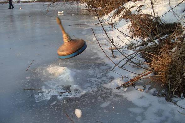 der fliegende Eisstock - 