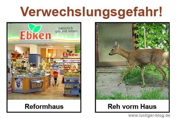 Verwechlungsgefahr - 