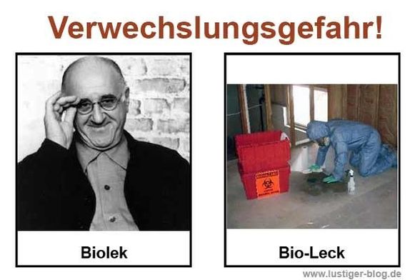 Verwechlungsgefahr - 