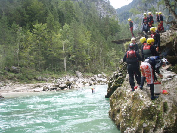 Raften auf der Salza  23.08.08 - 