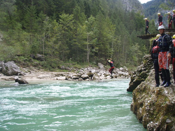 Raften auf der Salza  23.08.08 - 