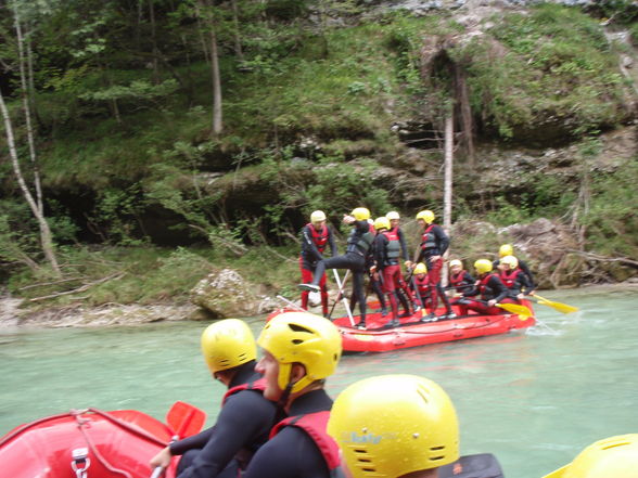 Raften auf der Salza  23.08.08 - 