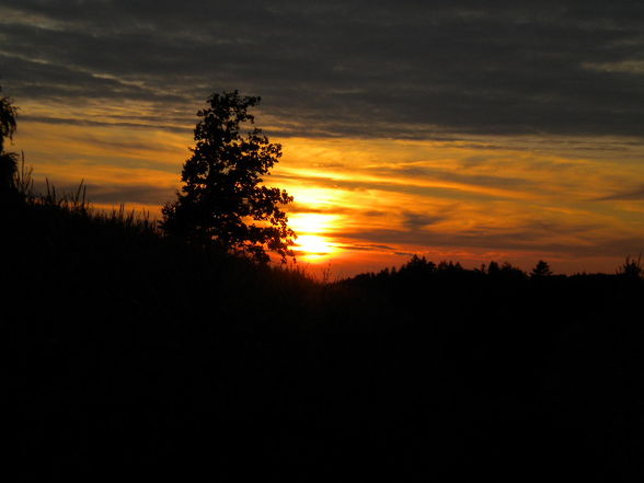 wunderschöne sonnenuntergänge - 