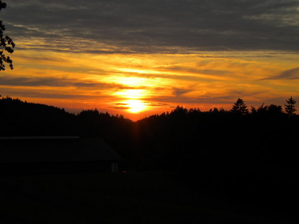 wunderschöne sonnenuntergänge - 