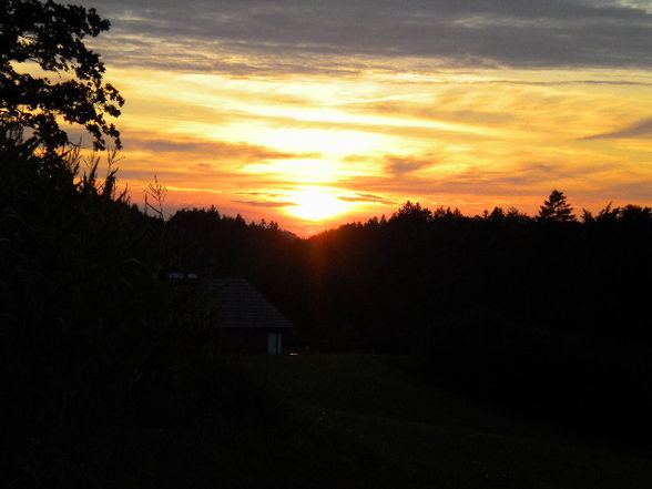 wunderschöne sonnenuntergänge - 