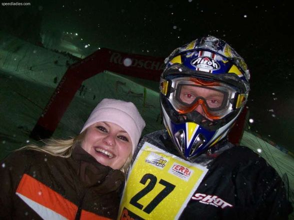 snow speeddhill race eberschwang  - 