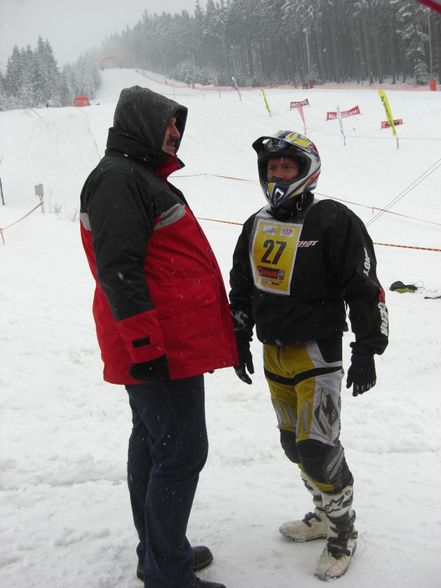 snow speeddhill race eberschwang  - 