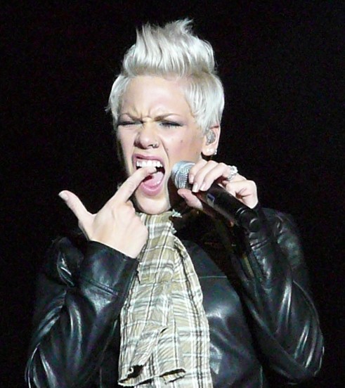 P!NK live Burg Clam - 