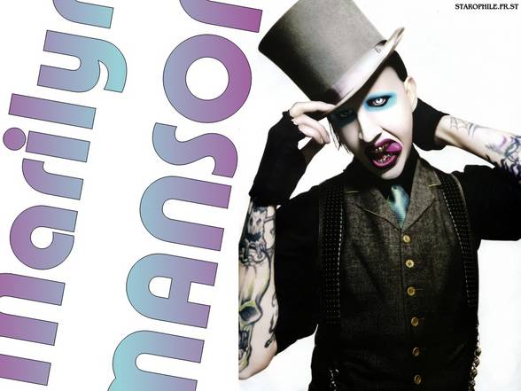 Sau geile MARILYN MANSON Bilder - 