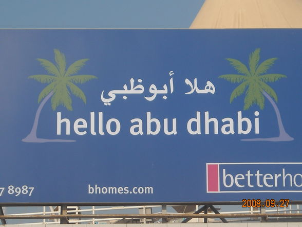 Neues aus Abu Dhabi - 